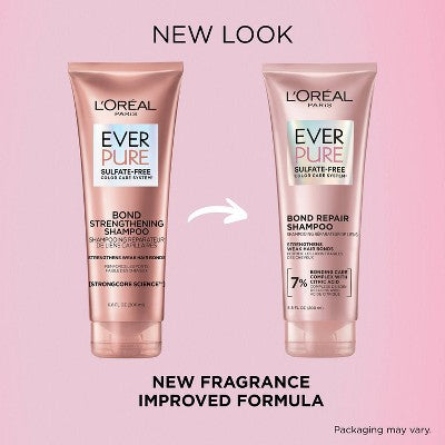 L'Oreal Paris EverPure Sulfate Free Bond Repair Color Care Shampoo 6.8 fl oz