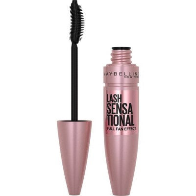 Maybelline-Lash-Waterproof-Sensational-Lengthening-Mascara-Blackest-Black-0.32-fl-oz-New-Mascaras