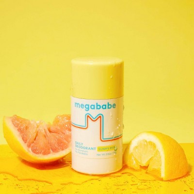 Megababe Sunny Pits Daily Solid Deodorant 2.6oz