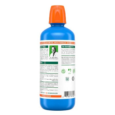 TheraBreath Fresh Breath Mouthwash Alcohol-Free Icy Mint 33.8 fl oz