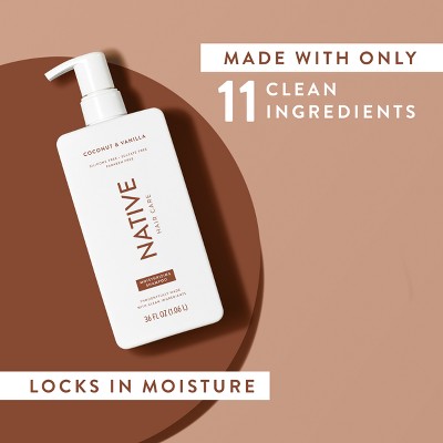 Native Coconut & Vanilla Hair Moisturizing Shampoo 36 fl oz