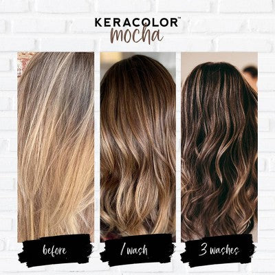 Keracolor Color + Clenditioner Temporary Hair Color Mocha 12 fl oz