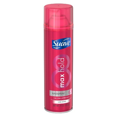 Suave Max Hold Unscented Hairspray 11oz