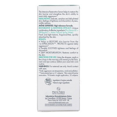 Avene Cicalfate+ Intensive Skin Restorative Face Serum 13.2 - Imperfect Box