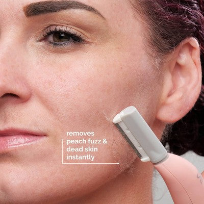 Spa Sciences SIMA Deluxe Sonic Dermaplaning Tool for Exfoliation & Peach Fuzz Removal