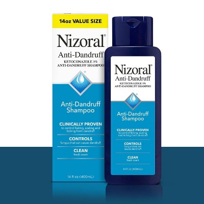 Nizoral Anti-Dandruff Shampoo with 1% Ketoconazole 14 fl oz Imperfect Box