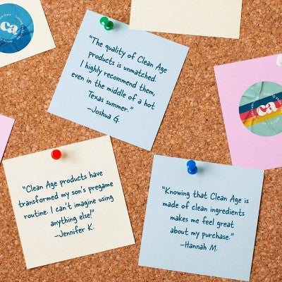 Clean Age Fresh AHA Deodorant and Body Spray for Teens 4 fl oz