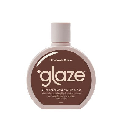 Glaze-SuperGloss-Color-Conditioning-Hair-Gloss-Chocolate-Gleam-Brown-6.4-fl-oz-Hair-Color