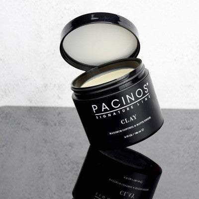 Pacinos Matte Clay 4oz - Strong Hold Texturizing Hair Clay