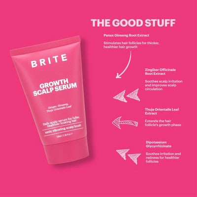 BRITE Growth Scalp Serum 3.38 fl oz Refill