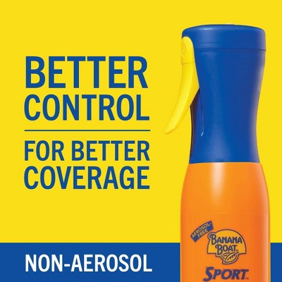 Banana Boat Sport 360 Coverage Advanced Control Mist Sunscreen Refill SPF 50 5.5 fl oz - Imperfect Container