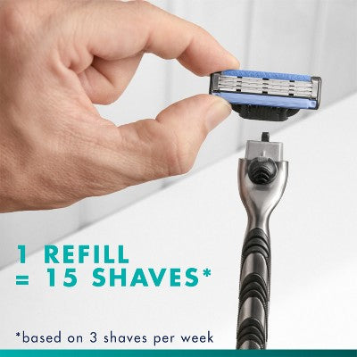 Gillette Mach3 Men's Razor Blade Refills 4ct