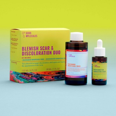 Good Molecules Blemish Scar & Discoloration Duo - Imperfect Box