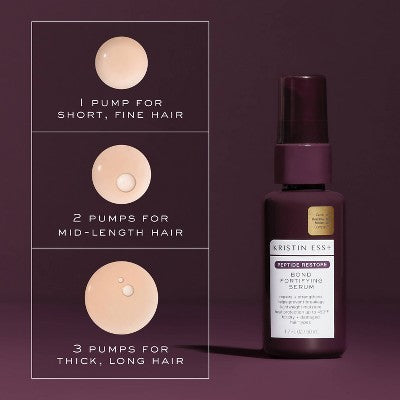 Kristin Ess Hair Serum for Frizz and Damaged Hair 1.7 fl oz