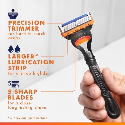 Gillette Fusion5 Value Pack Razor Handle + 5 Blade Refills