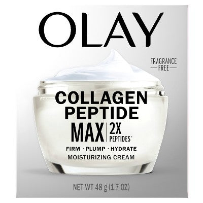 Olay Regenerist Collagen Peptide 24 MAX Face Moisturizer 1.7 fl oz - New