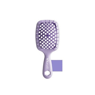 UNbrush Mini Pastel Detangling Hair Brush Lilac Light Purple