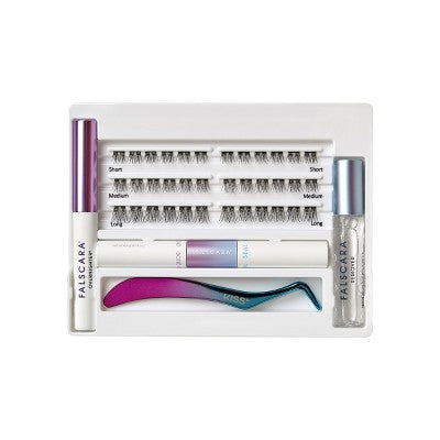 KISS Products Falscara Lash Extension Kit Lengthening Wisps 36ct - Imperfect Box