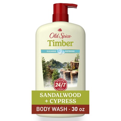Old-Spice-Men's-Body-Wash-Timber-with-Sandalwood-30-fl-oz-Imperfect-Container-Body-Wash