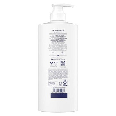Dove Intensive Repair Hair Shampoo Pump with Glutamic Amino Serum 28 fl oz