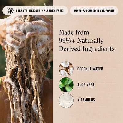 California Naturals Classic Coconut Shampoo 16.5 fl oz