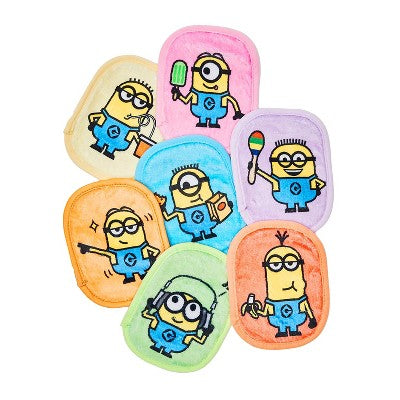 MakeUp Eraser Skincare Set Minions 7ct - New