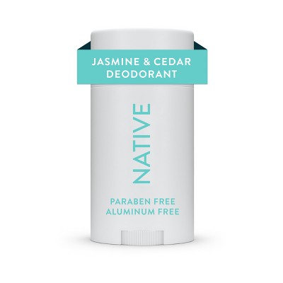 Native Solid Deodorant for Women & Men Jasmine & Cedar Aluminum-Free 2.65oz
