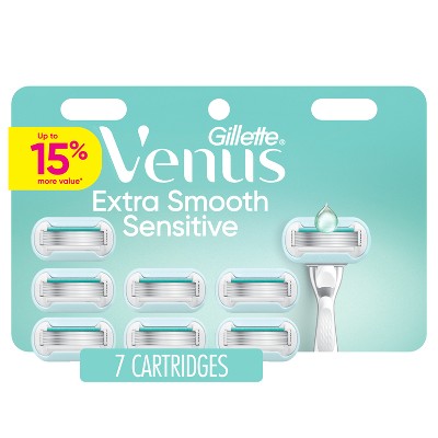 Venus Extra Smooth Sensitive Women's Razor Blade Refills 7ct