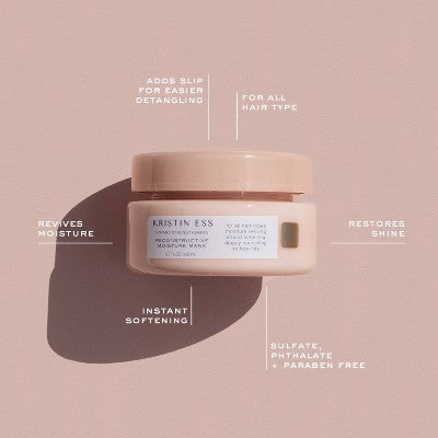 Kristin Ess Hair Reconstructive Moisturizing Repair Mask Conditioner with Shea Butter 6.7 fl oz