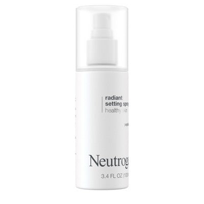 Neutrogena Healthy Skin Radiant Makeup Setting Spray with Antioxidants & Peptides 3.4 fl oz - Imperfect Container