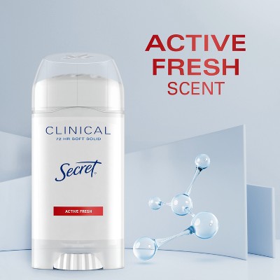 Secret Clinical Active Fresh 2.6oz Antiperspirant