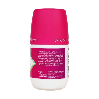 Crystal 3-in-1 Natural Mineral Roll-On Deodorant Unscented 2.25 fl oz