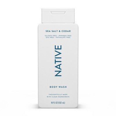 Native-Body-Wash-for-Men-&-Women-Sea-Salt-&-Cedar-18-fl-oz-Imperfect-Container-Body-Wash