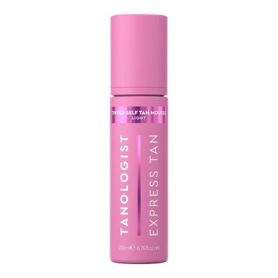Tanologist Tinted Mousse Light Self Tanner 6.76oz - Imperfect Container