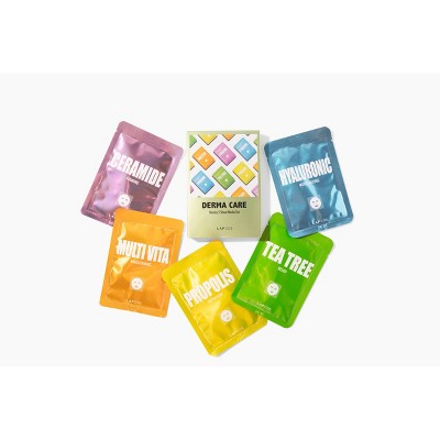 LAPCOS-Derma-Care-Variety-Pack-5ct-New-Skin-Care-Masks-&-Peels