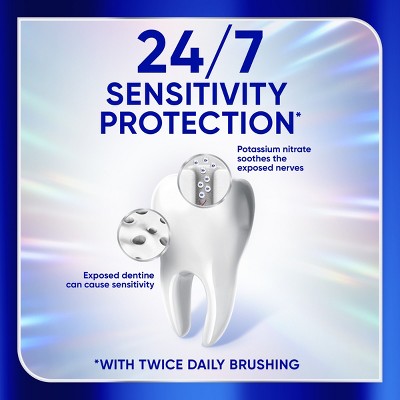 Sensodyne Clinical White Stain Protector Toothpaste 3.4oz 3-Pack