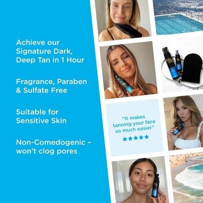 Bondi Sands 1 Hour Express Fragrance Free Self-Tanning Face Mist 2.36 fl oz