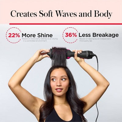 Revlon One-Step Volumizer Hair Dryer and Hot Air Brush Black
