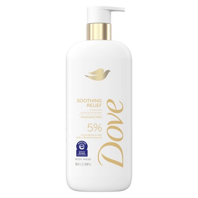 Dove Serum Body Wash with 5% Nourishing Serum + Colloidal Oatmeal Soothing Relief