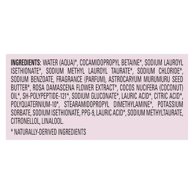 Love Beauty and Planet Murumuru Butter & Rose Shampoo For Color Treated Hair 13.5 fl oz