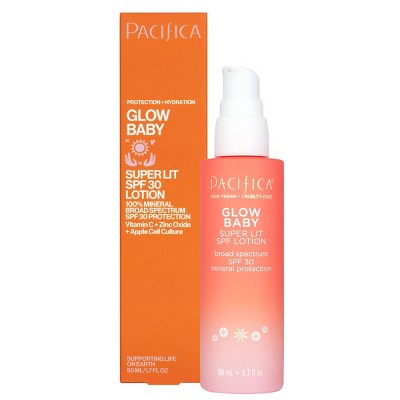 Pacifica Glow Baby Super Glow Face Lotion SPF 30 1.7 fl oz