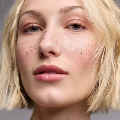 Fazit Gold Glitter Freckle Makeup Patches - 6-Piece Set