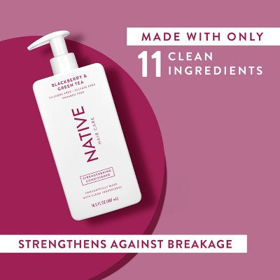 Native Blackberry Green Tea Strengthening Hair Conditioner 16.5 fl oz