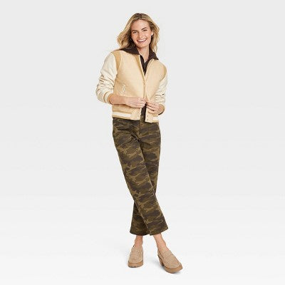 Women's Shrunken Varsity Jacket - Universal Thread