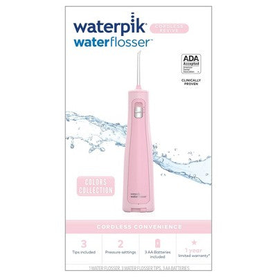 Waterpik Cordless Revive Water Flosser Blush Pink