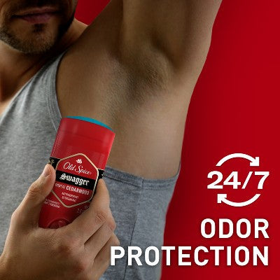 Old Spice Red Collection Solid Deodorant for Men Swagger Scent 2 Pack