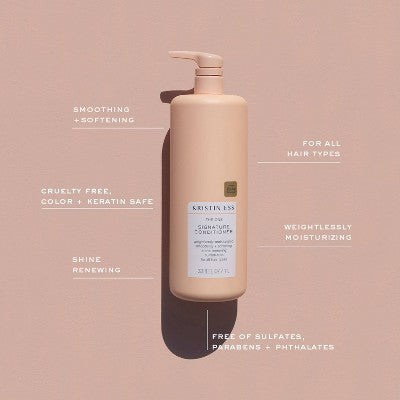Kristin Ess Signature Conditioner 33.8 fl oz Imperfect Container