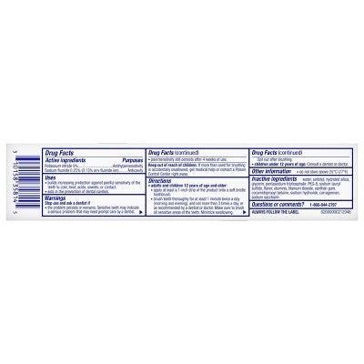 Sensodyne Clinical White Stain Protector Toothpaste 3.4oz 3-Pack