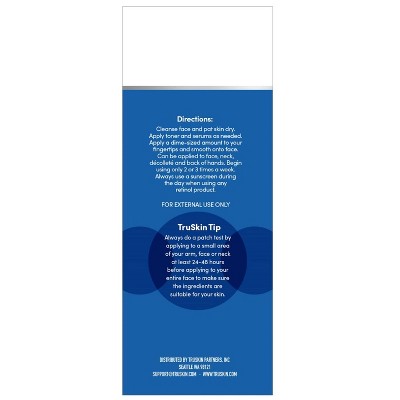 TruSkin Retinol Moisturizer for Face 2 fl oz - Imperfect Box