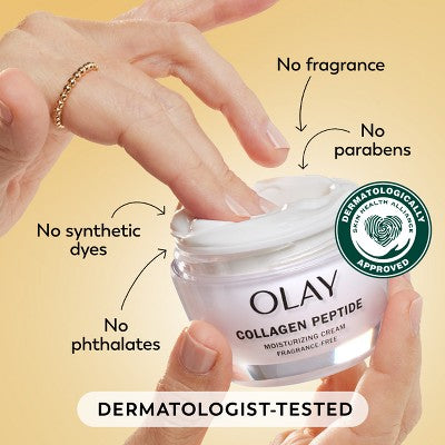 Olay Regenerist Face Moisturizer Collagen Peptide 24 Cream 1.7oz Imperfect Box